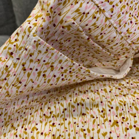 H&M Patterned Short Twill Shorts Size 0 - Picture 6 of 6